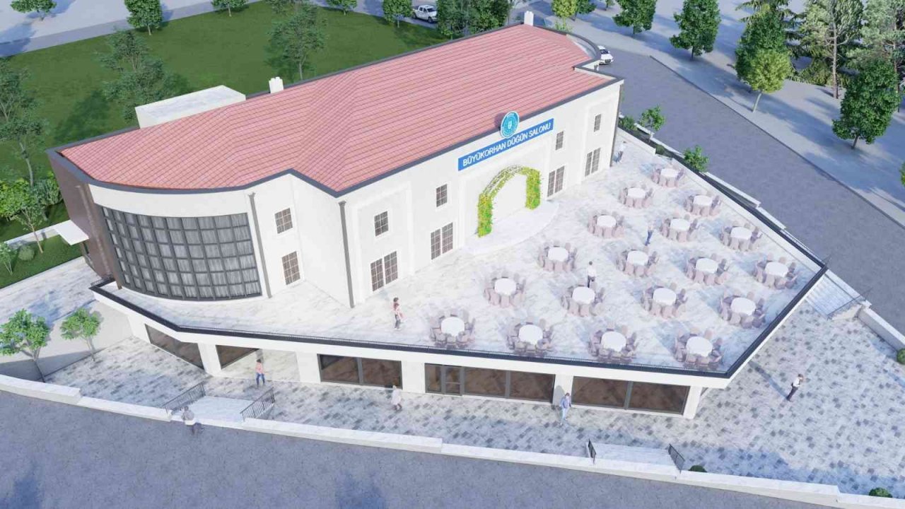 Büyükorhan Atıksu Arıtma Tesisi ve düğün salonu temeli atıldı