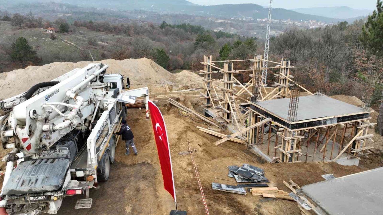 Büyükorhan Atıksu Arıtma Tesisi ve düğün salonu temeli atıldı