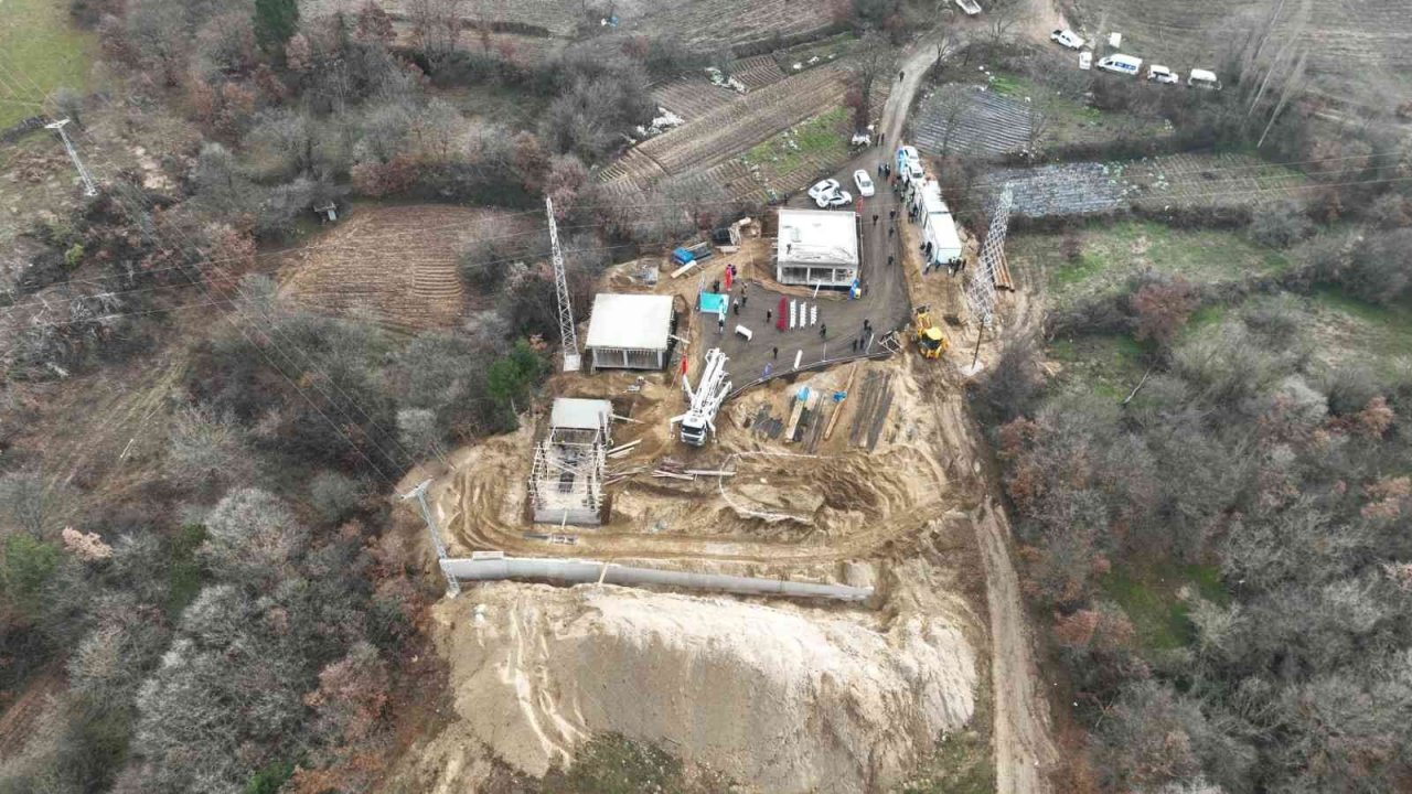 Büyükorhan Atıksu Arıtma Tesisi ve düğün salonu temeli atıldı