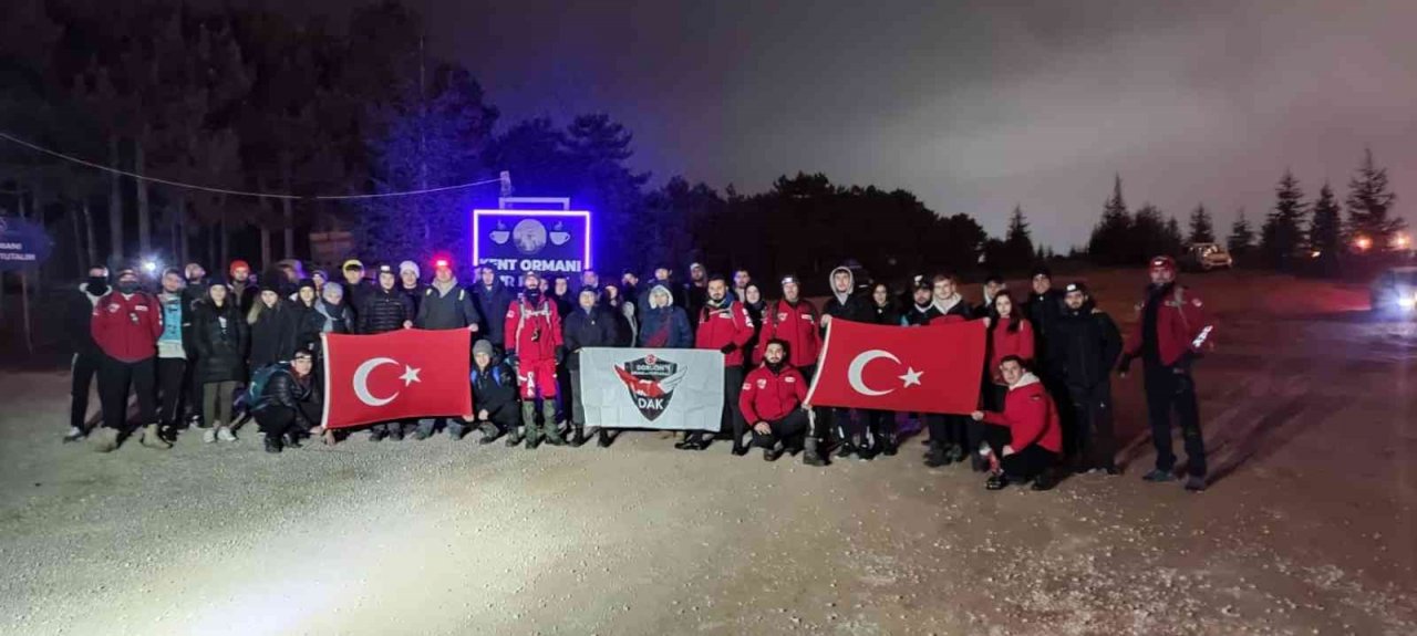 Sarıkamış şehitlerini anmak için yürüdüler