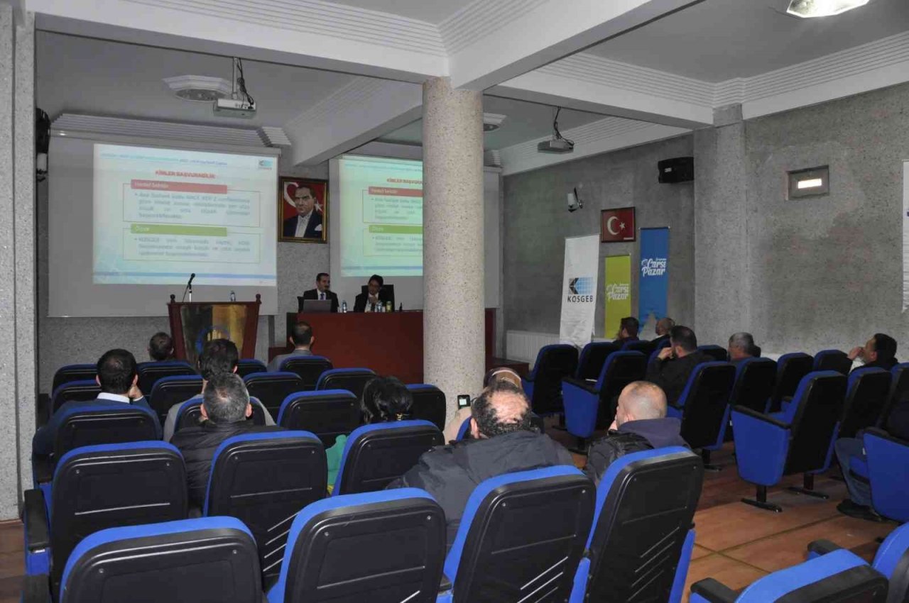ETB ev sahipliğinde “Kobigel destek programı” bilgilendirme toplantısı gerçekleştirildi