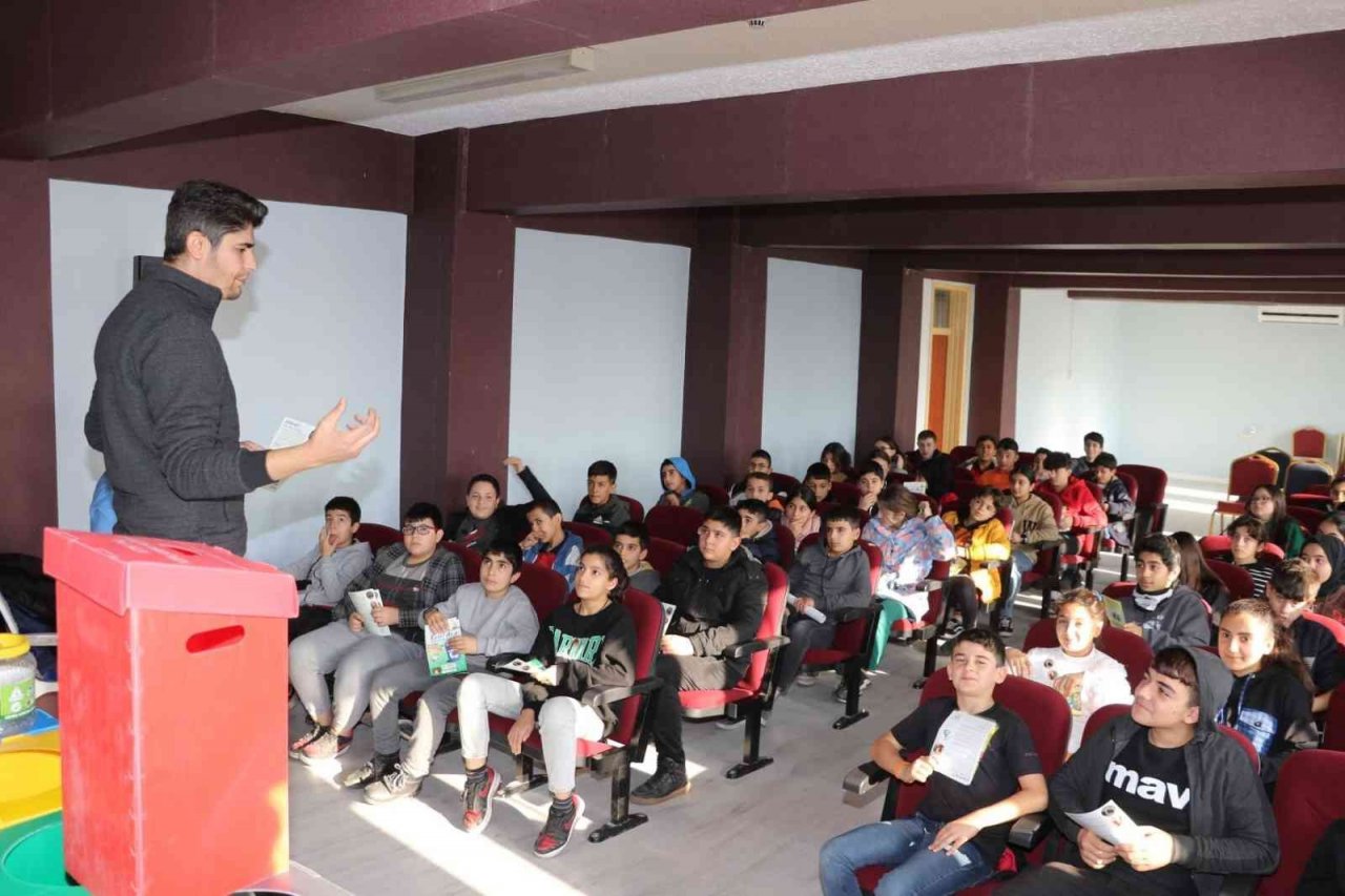 Karaköprü’de öğrencilere çevre bilinci aşılanıyor
