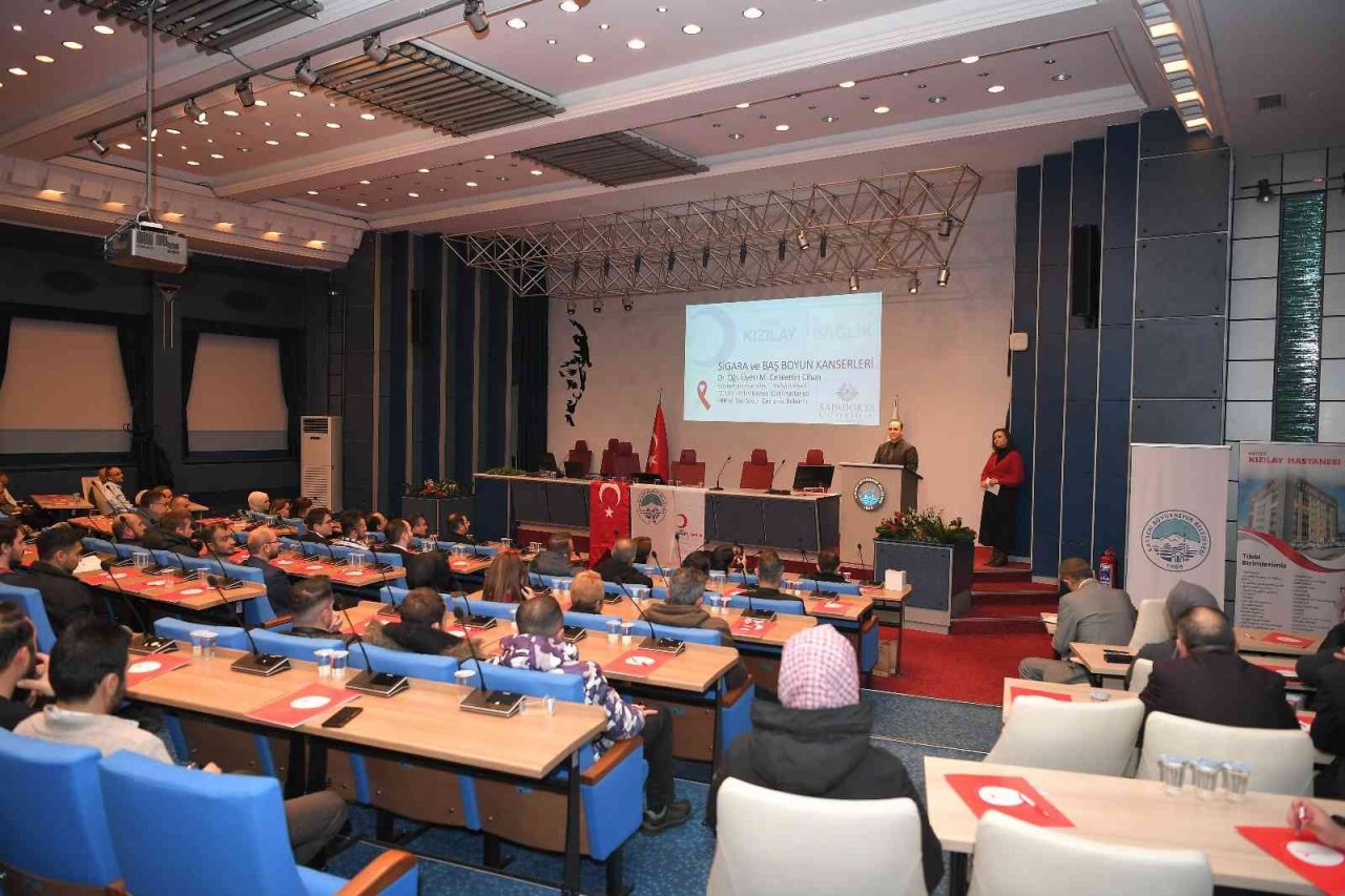 Büyükşehir Personeline Sigara ve Baş Boyun Kanserleri Semineri