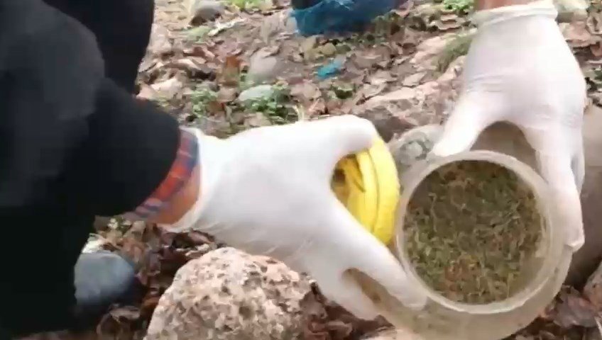 Malatya’da Jandarmadan dron destekli uyuşturucu operasyonu