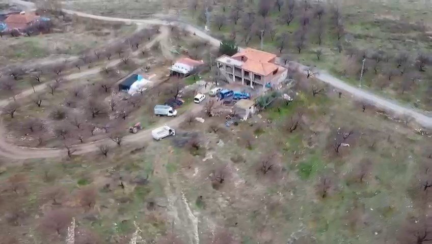 Malatya’da Jandarmadan dron destekli uyuşturucu operasyonu