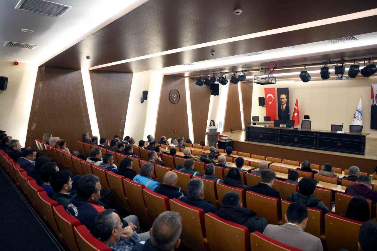 Talas’ta iş güvenliği eğitimleri devam ediyor