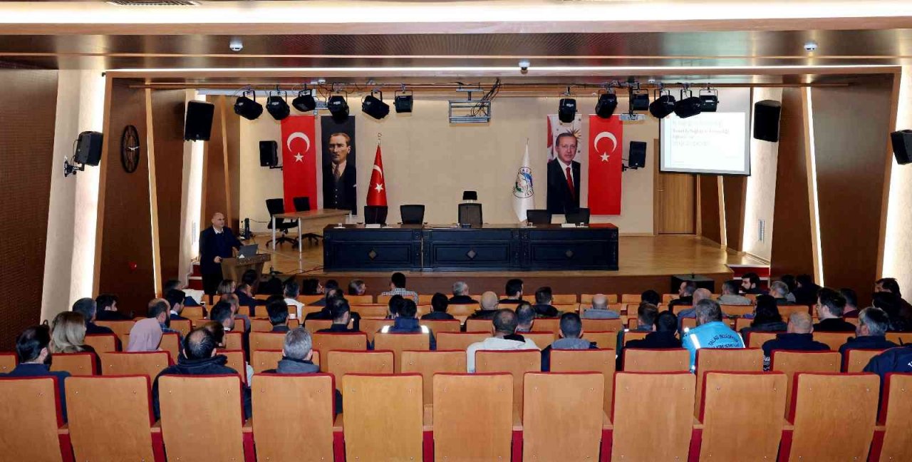 Talas’ta iş güvenliği eğitimleri devam ediyor