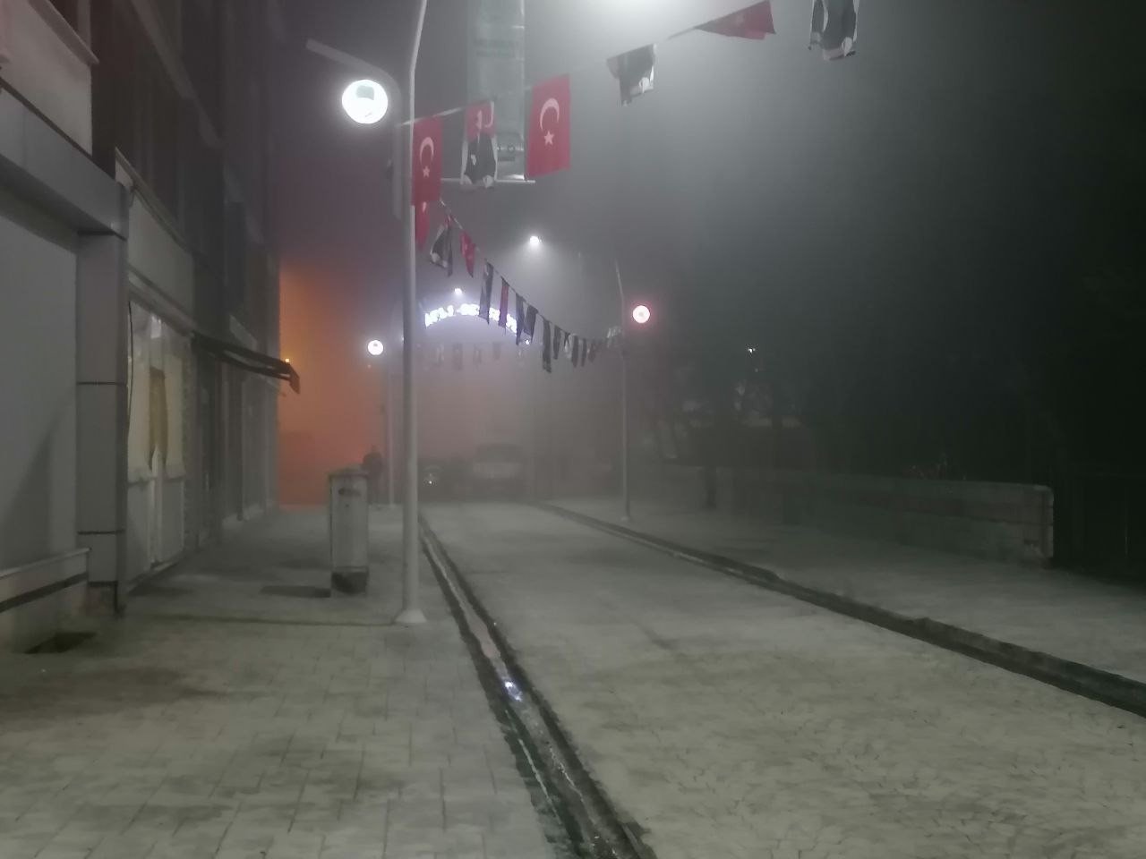 Tekirdağ’da yoğun sis ulaşımı olumsuz etkiledi