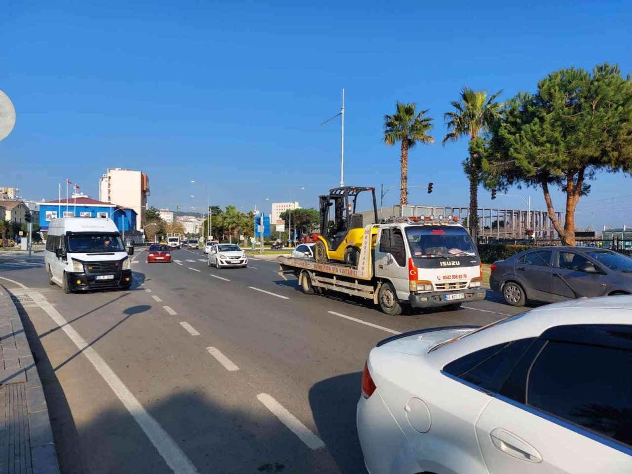 Samsun’da trafiğe kayıtlı araç sayısı 415 bini geçti