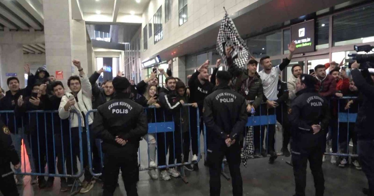 Beşiktaş kafilesi, Gaziantep’te