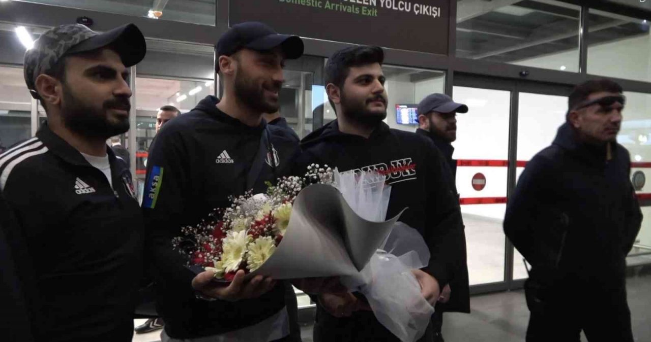 Beşiktaş kafilesi, Gaziantep’te