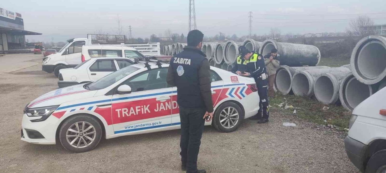 Zabıta ve jandarmadan ortak denetim