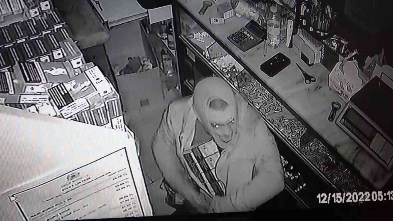 Elazığ’da bir marketten 100 bin liralık malzeme çalan şüpheli yakalandı