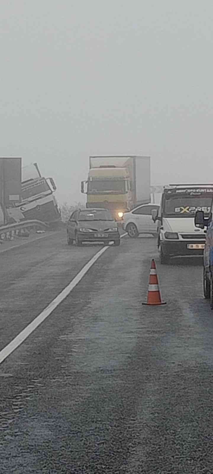 Gizli buzlanma ve sis kazalara neden oldu