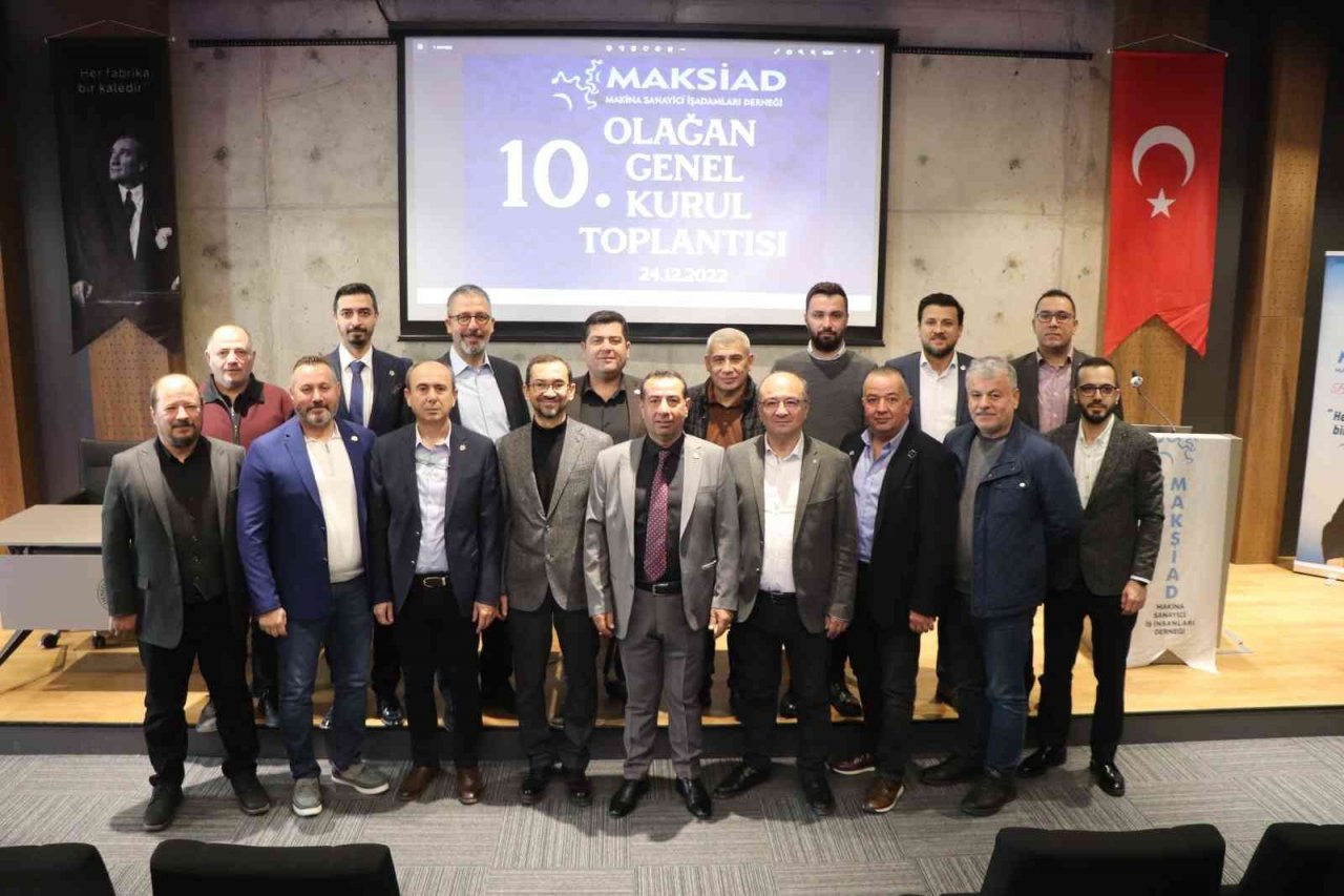 MAKSİAD Başkanı Mehmet Sarı güven tazeledi