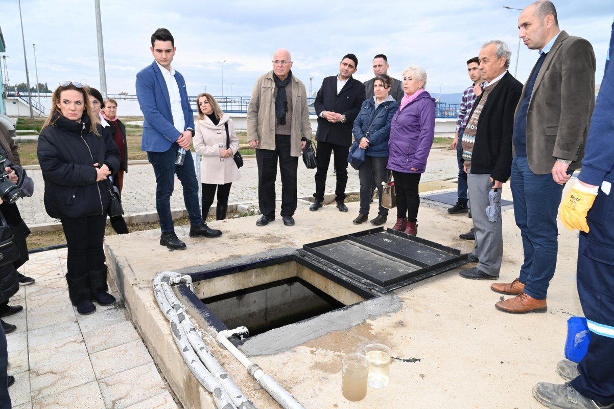 Alaşehir Atıksu Arıtma Tesisi GEMA Vakfını konuk etti