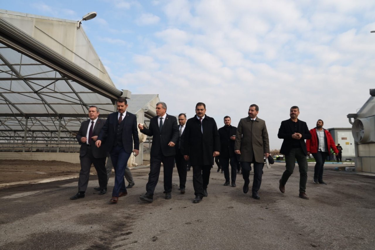 Şanlıurfa Atık Su Arıtma Tesisinde inceleme