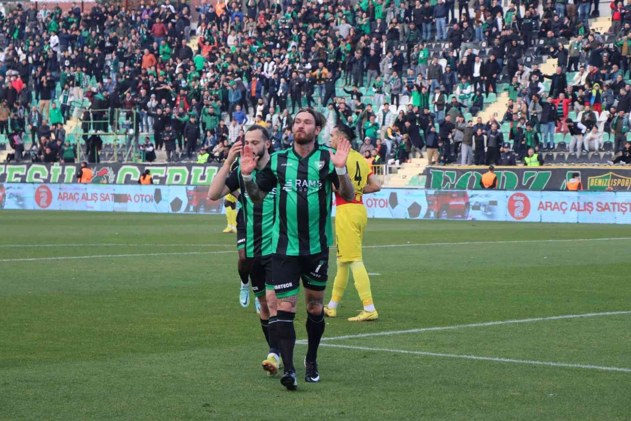 Spor Toto 1. Lig: A. Denizlispor: 3 - Yeni Malatyaspor: 0