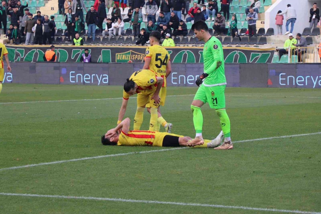 Spor Toto 1. Lig: A. Denizlispor: 3 - Yeni Malatyaspor: 0