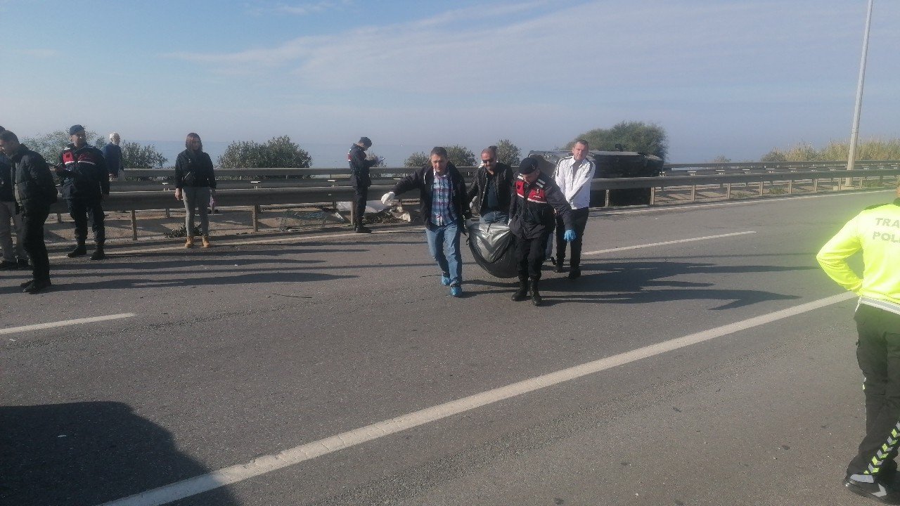 Antalya’da feci kaza: 1 ölü, 4 yaralı