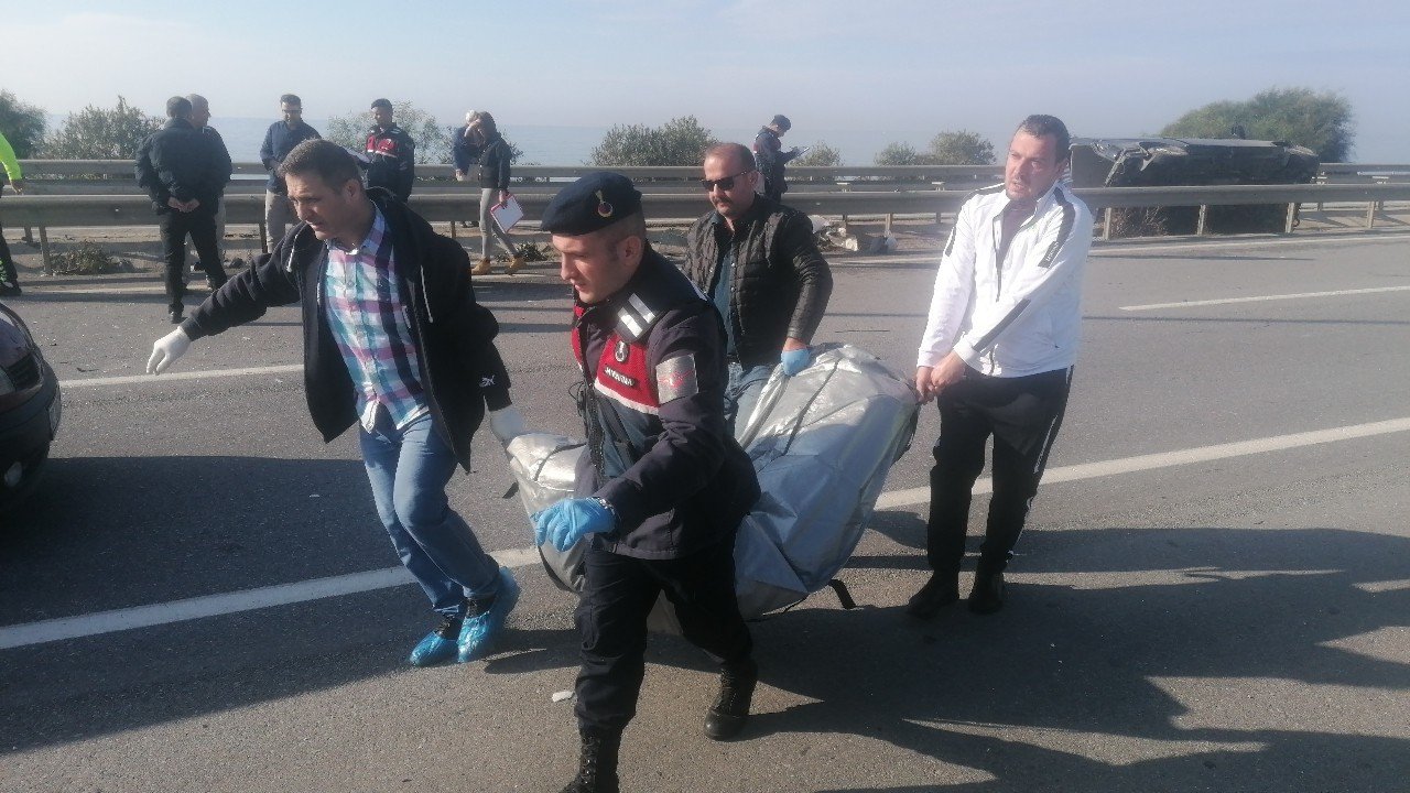 Antalya’da feci kaza: 1 ölü, 4 yaralı