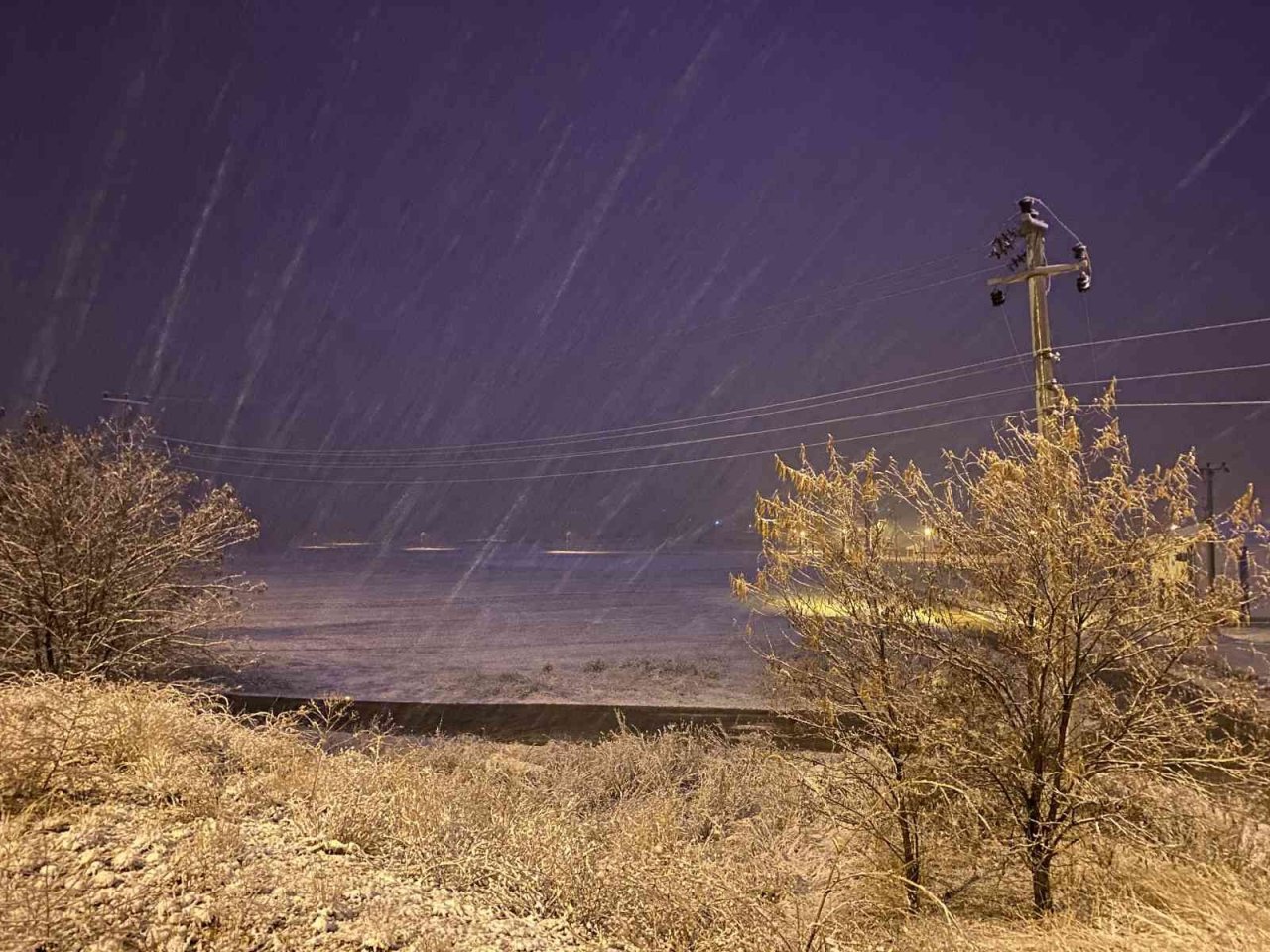 Çankırı’da kar yağışı etkili olmaya başladı