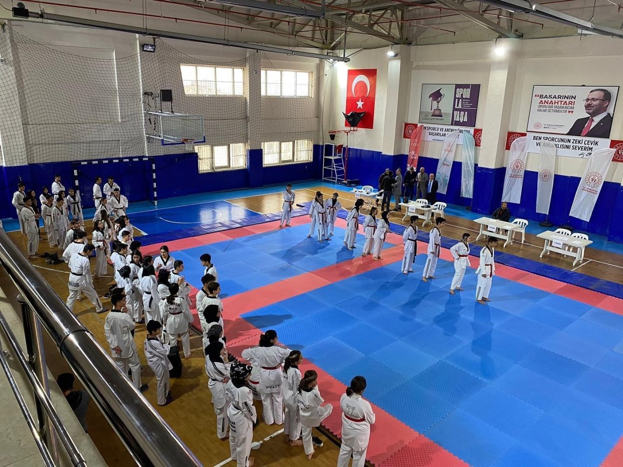 Elazığ’da siyah kuşak heyecanı