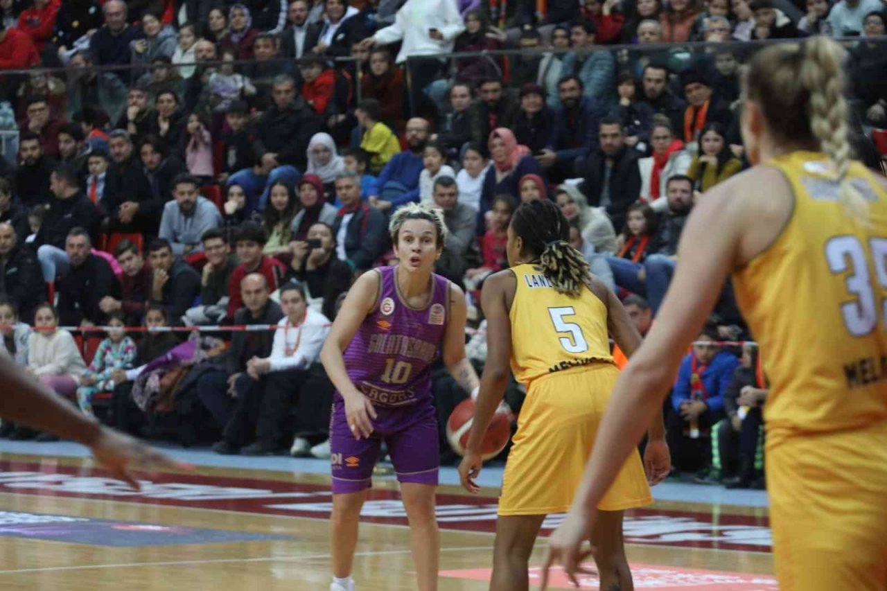 TKBL: Melikgazi Kayseri Basketbol: 61 - Galatasaray: 100