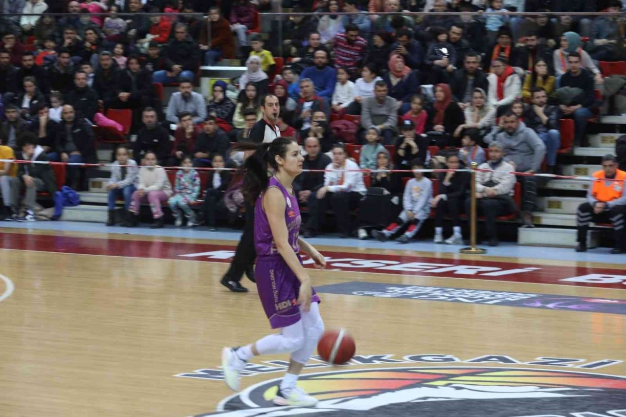 TKBL: Melikgazi Kayseri Basketbol: 61 - Galatasaray: 100