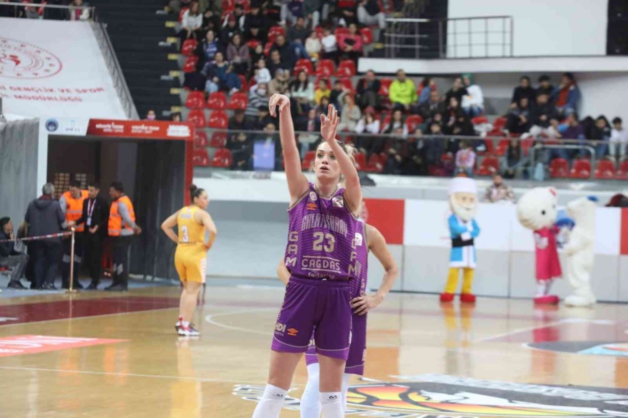 TKBL: Melikgazi Kayseri Basketbol: 61 - Galatasaray: 100