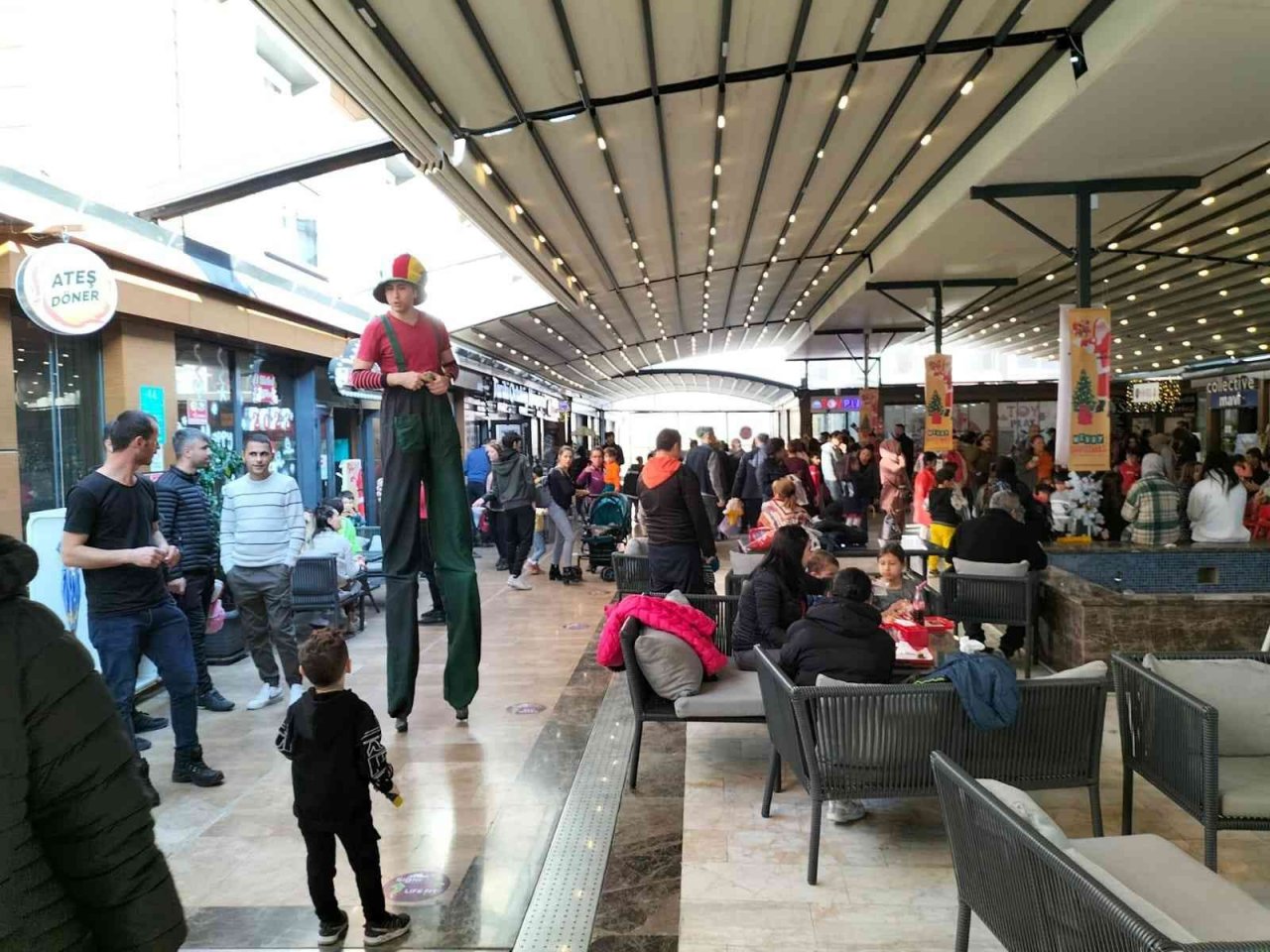 Köyceğizli çocuklar yeni yıl öncesi eğlendi