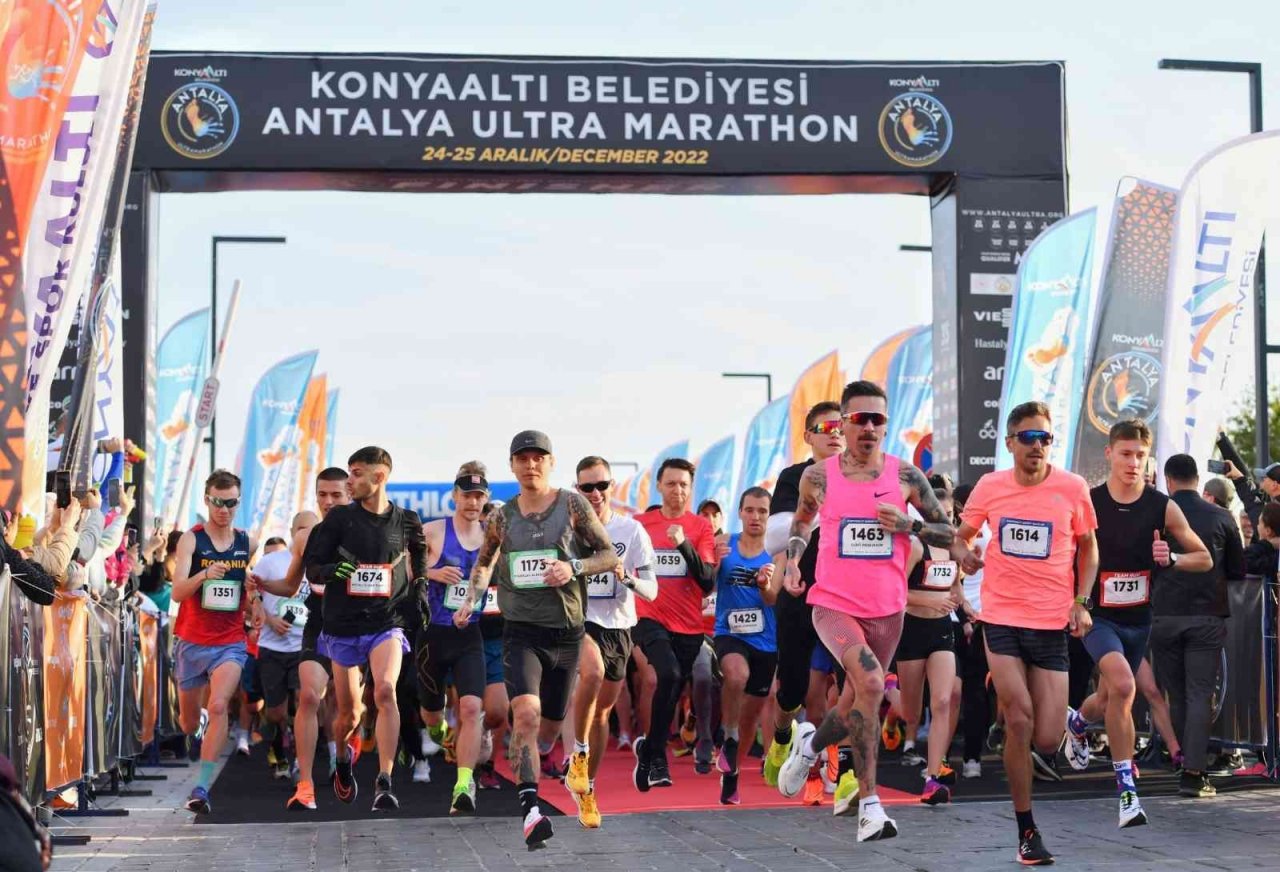 Konyaaltı Ultra Maraton sona erdi