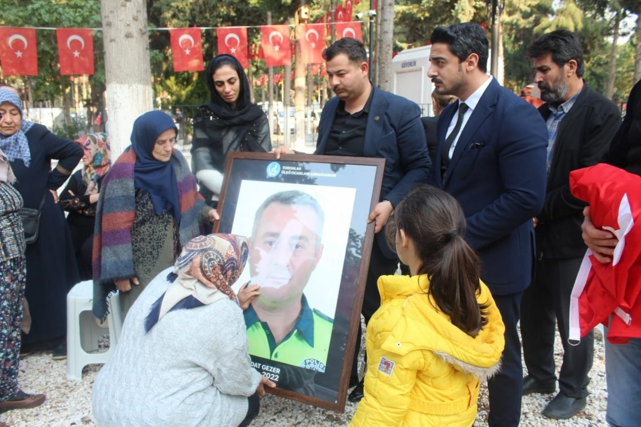 Ülkü Ocaklarından şehit eşine duygulandıran hediye
