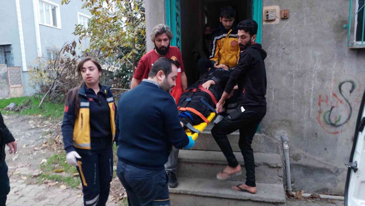 Çocuğunun balkondan düştüğünü gören anne de düşerek hastanelik oldu