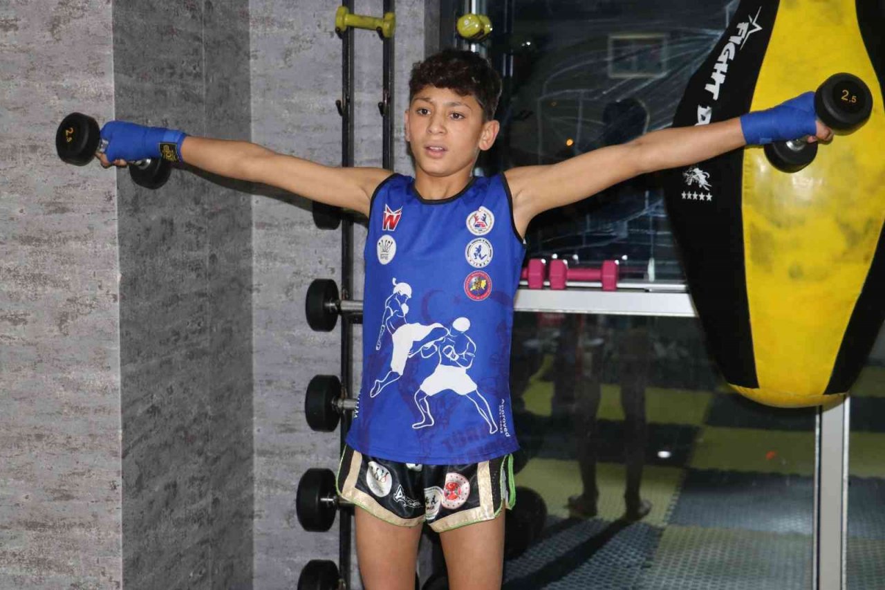 2 yılda şampiyon oldu, 12 yaşında Avrupa’da Türkiye’yi temsil edecek