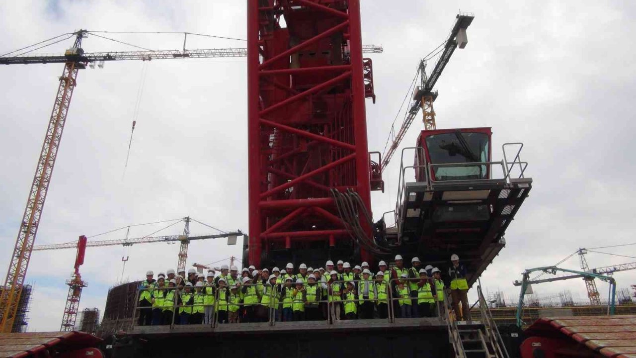 Akkuyu Nükleer Güç Santralinde açık reaktöre su verme işlemine başlandı