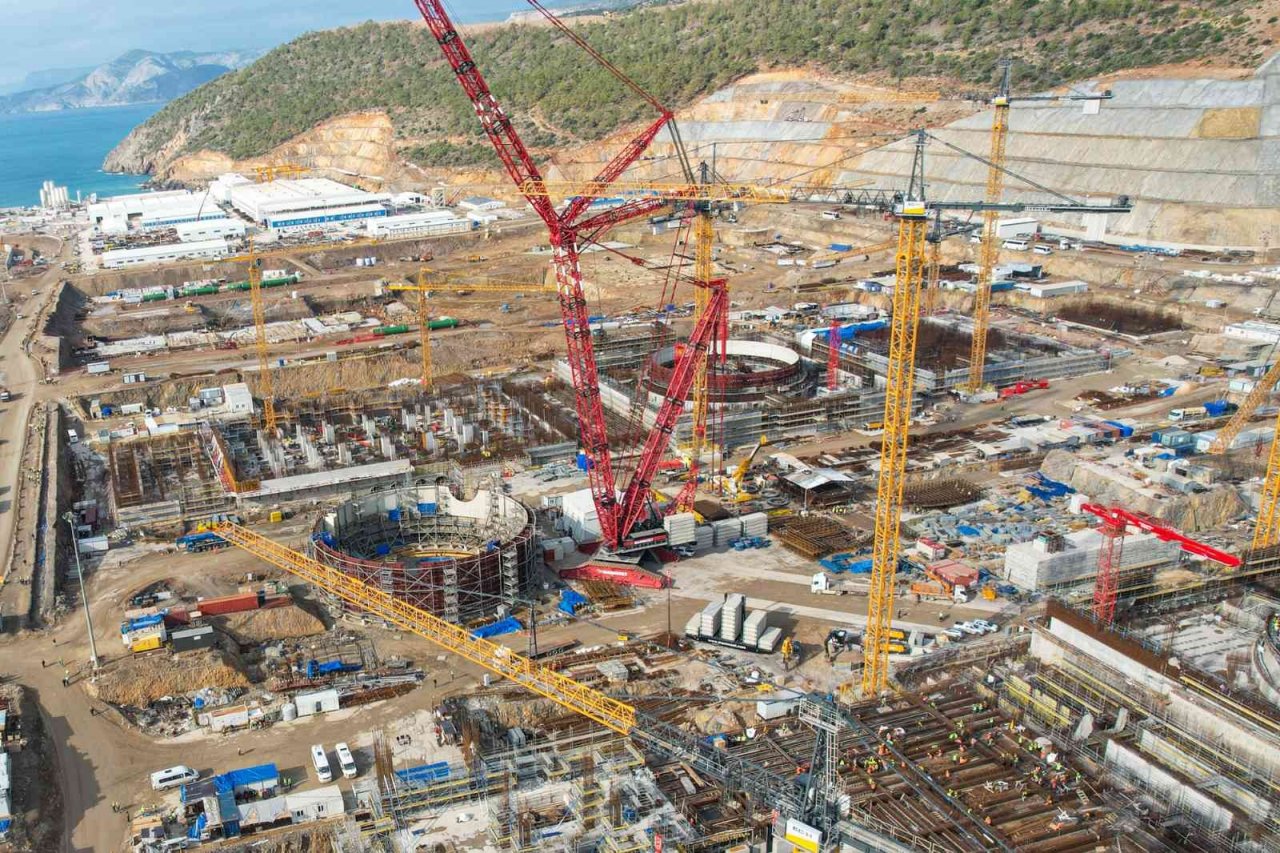 Akkuyu Nükleer Güç Santralinde açık reaktöre su verme işlemine başlandı