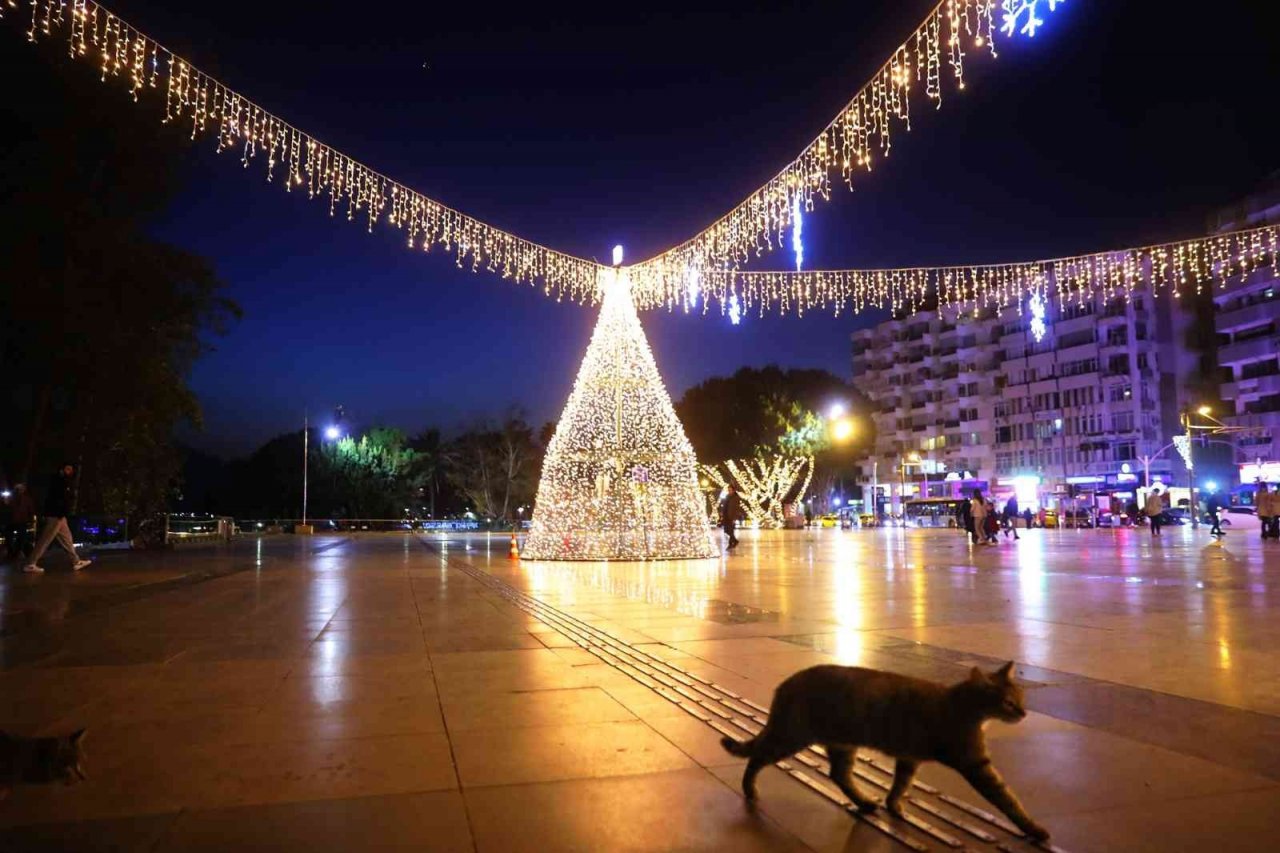Antalya yeni yıla ışıl ışıl girecek