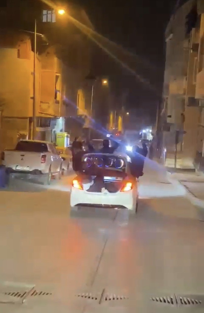 Asker uğurlaması mahalleliyi çileden çıkardı