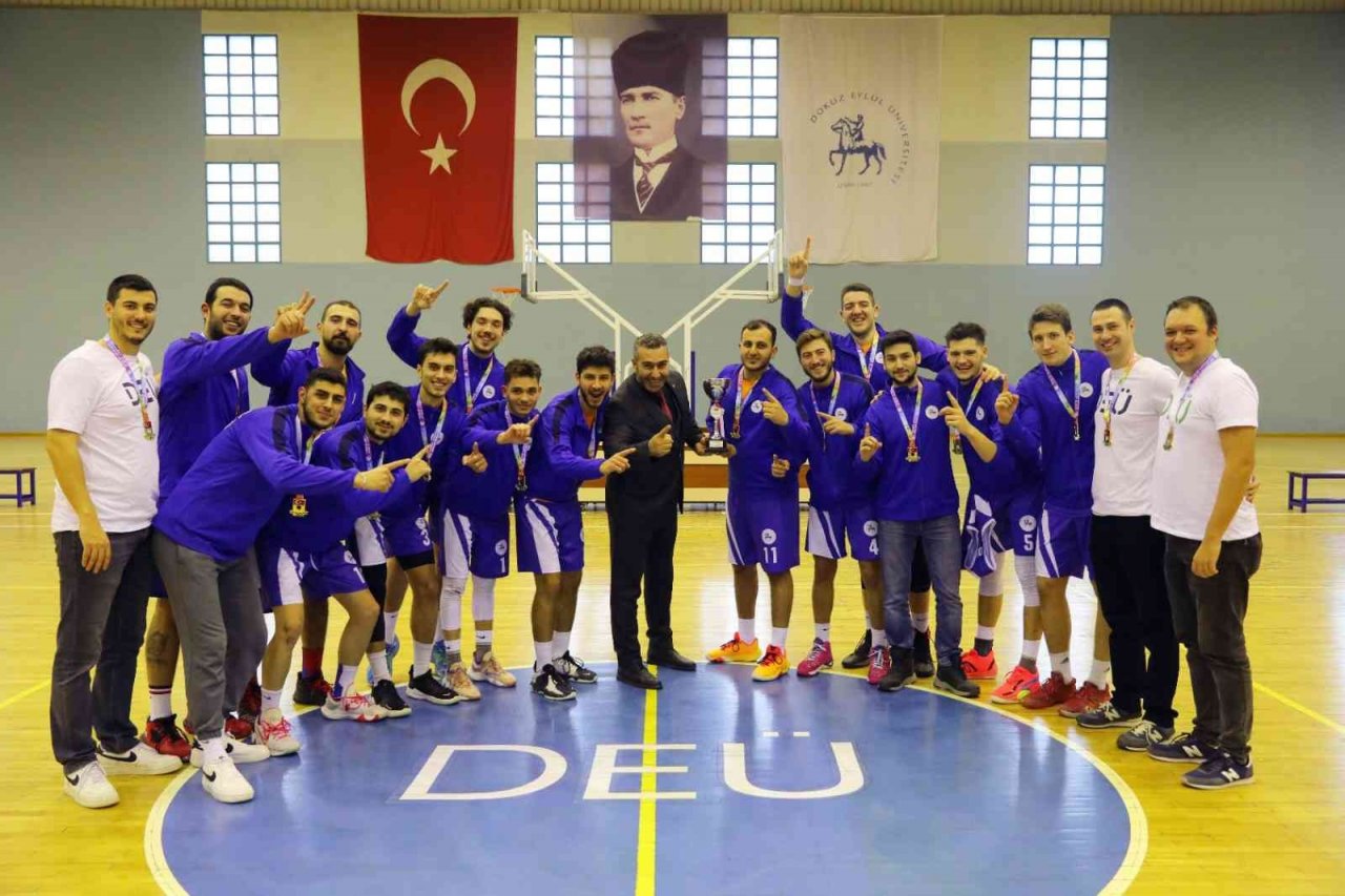 DEÜ, potada namağlup şampiyon