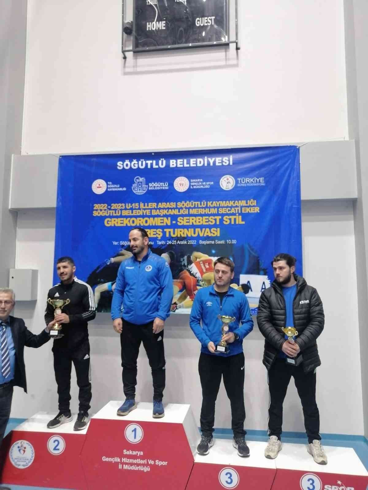 Takım halinde 3. oldular