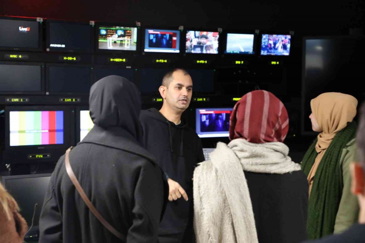 Genç iletişimciler mesleği yerinde öğrenme fırsatı yakaladı