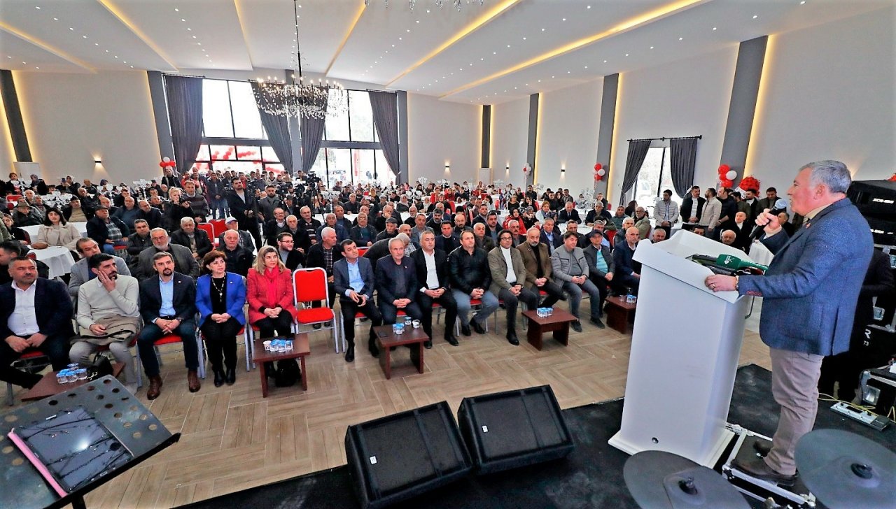 Honaz Belediyesi Kaklık Düğün Salonu törenle halkın hizmetine sunuldu