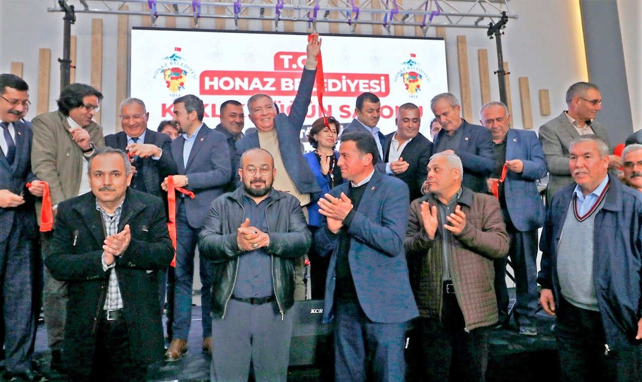 Honaz Belediyesi Kaklık Düğün Salonu törenle halkın hizmetine sunuldu