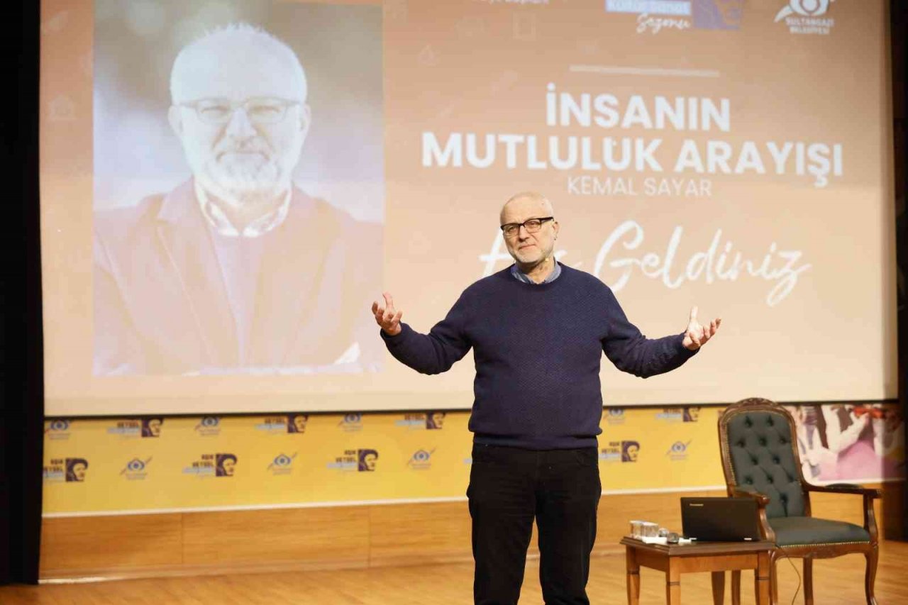 Sultangazi’de "İnsanın Mutluluk Arayışı" isimli söyleşi ilgi gördü