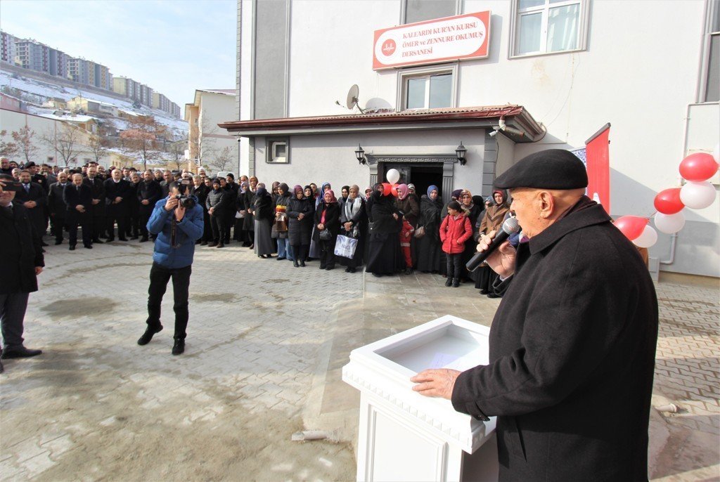 Kaleardı Yatılı Kur’an Kursu yeni binası dualarla açıldı