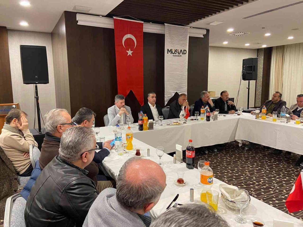 Kurum Müdürleri, MÜSİAD üyeleri ile istişare toplantısında bir araya geldi