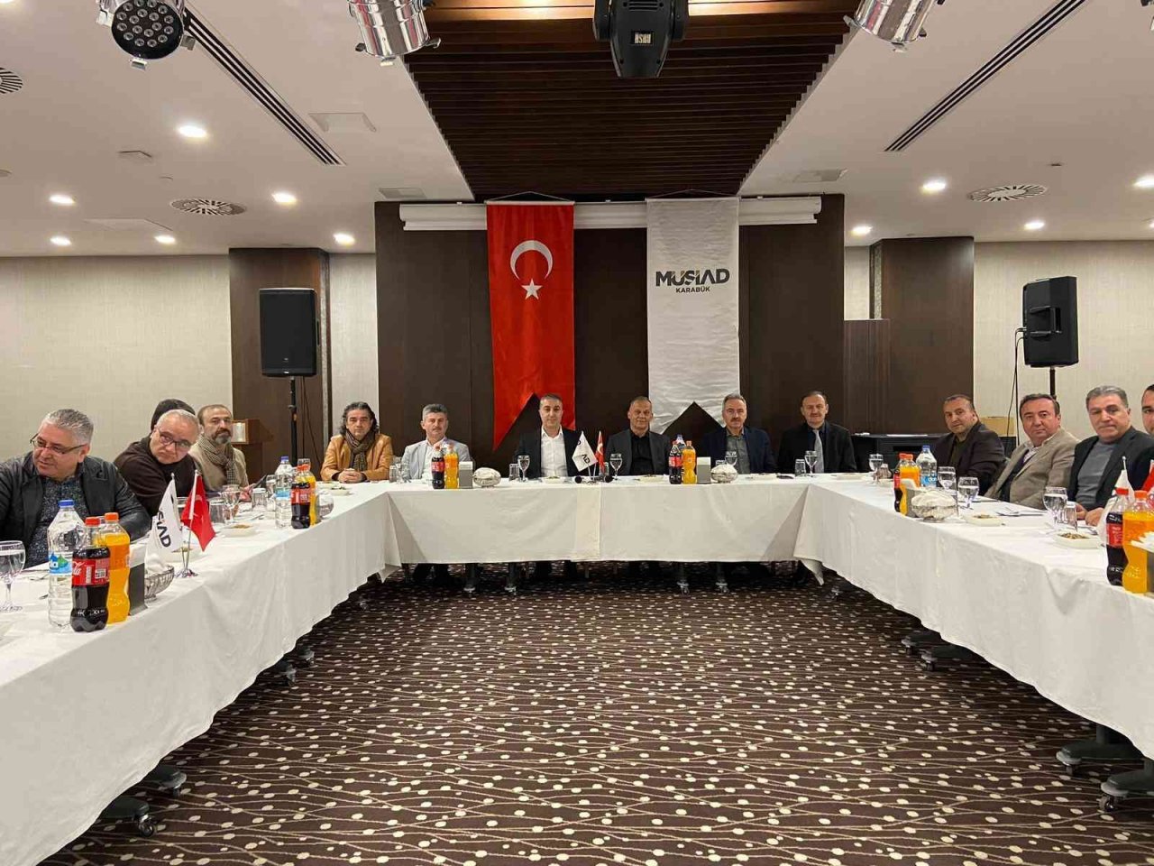 Kurum Müdürleri, MÜSİAD üyeleri ile istişare toplantısında bir araya geldi