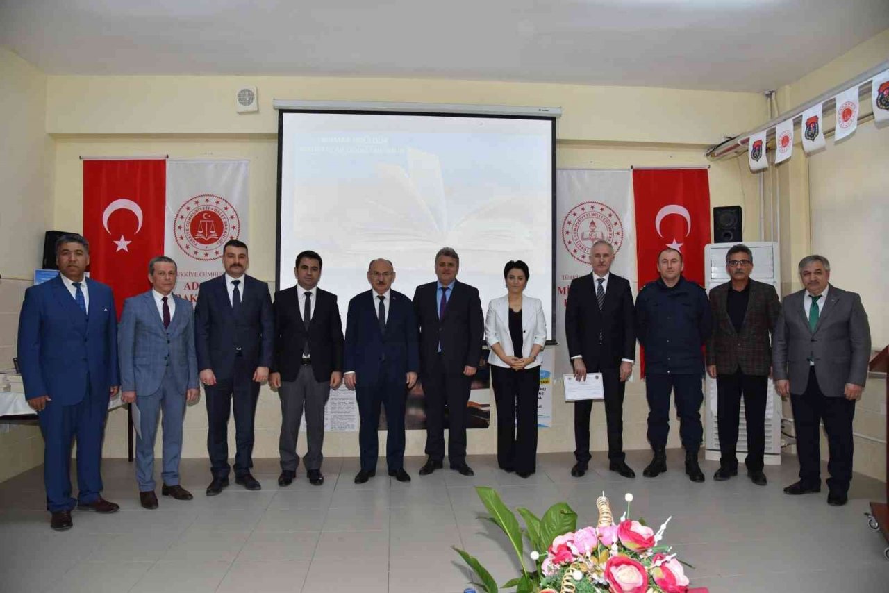 Açık Ceza İnfaz Kurumunda kitap okuma etkinliği