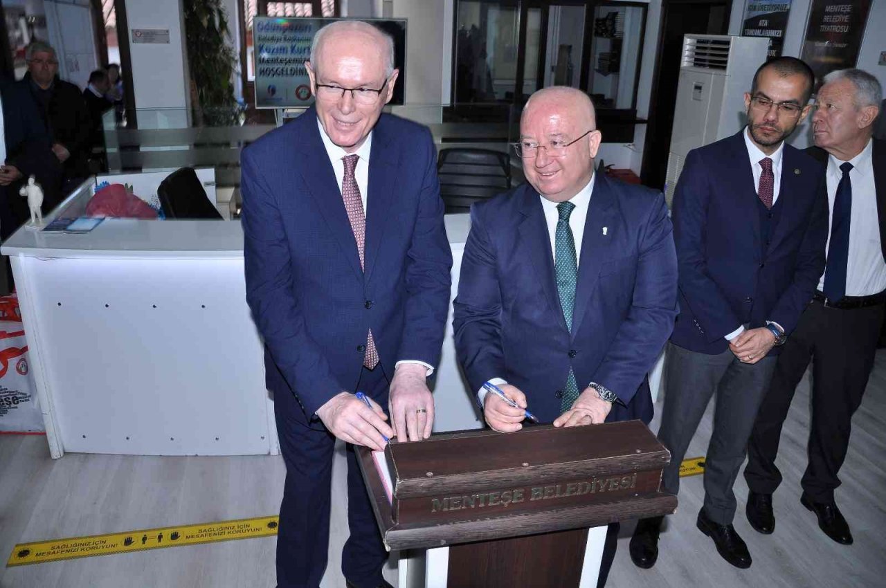 Muğla Menteşe ile Eskişehir Odunpazarı kardeş belediye oldu